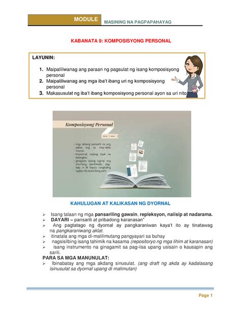 personal kahulugan|PERSONAL (Tagalog).